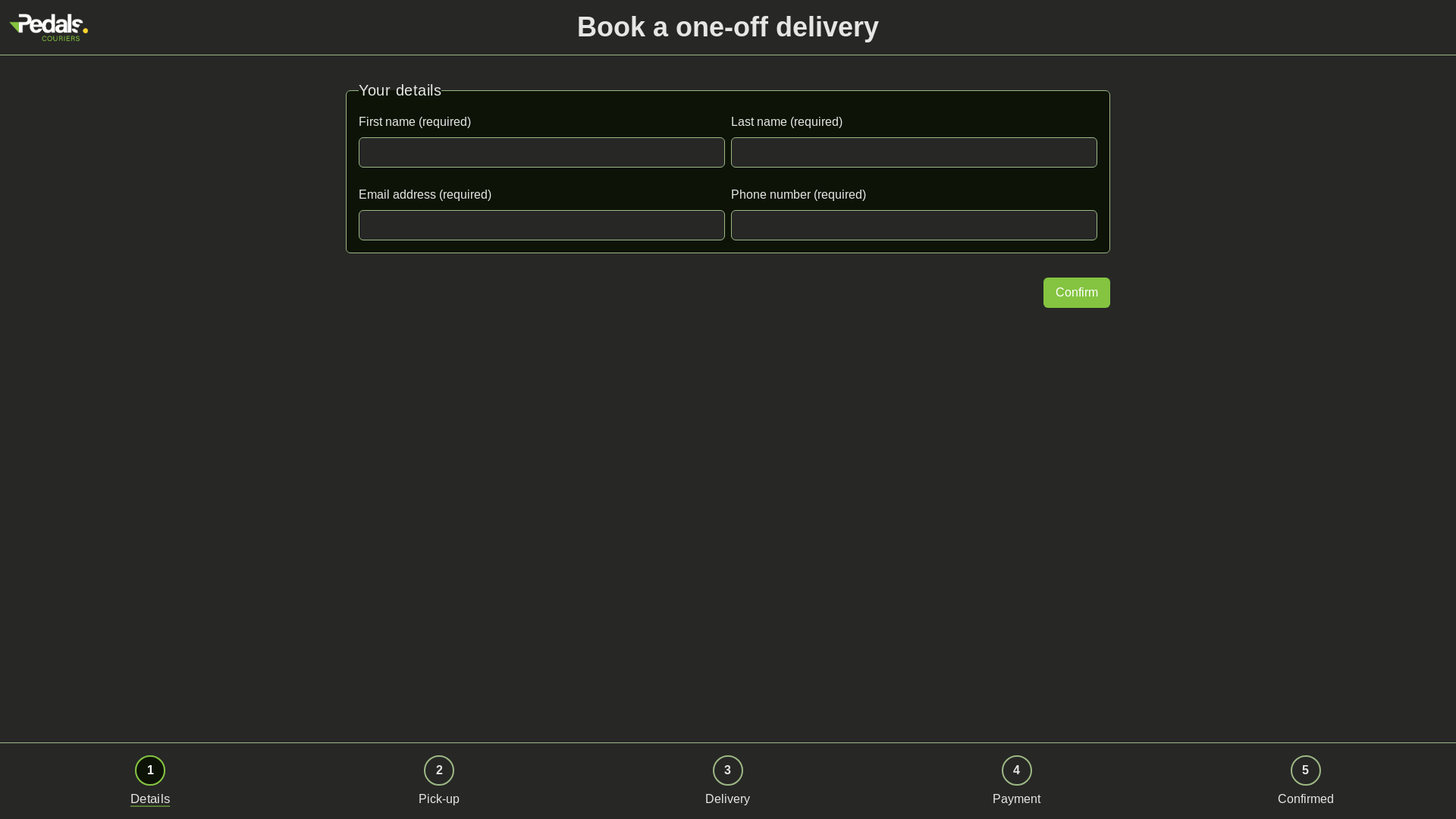 website screenshot of https://oneoffdelivery.pages.dev/