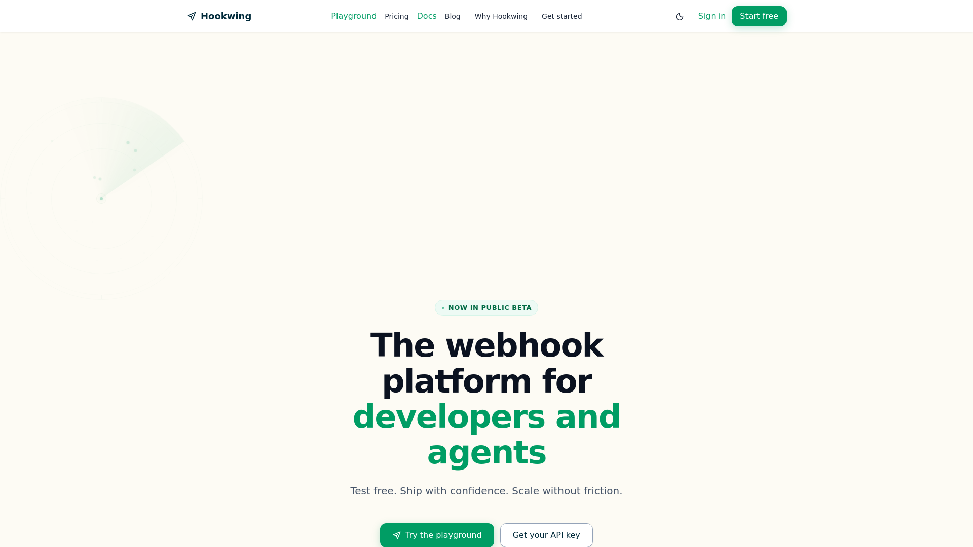 website screenshot of https://hookwing-dev.pages.dev/