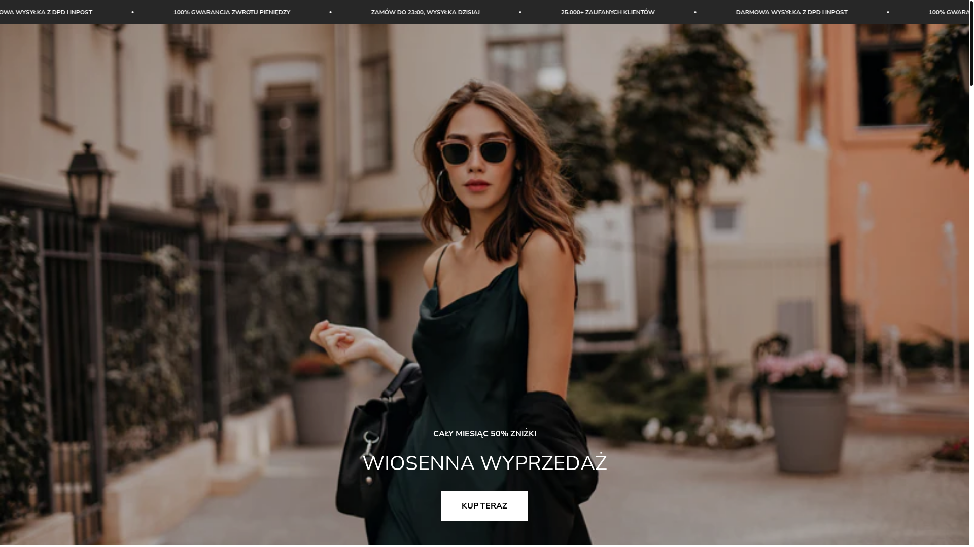 website screenshot of https://mivora-warszawa.com/