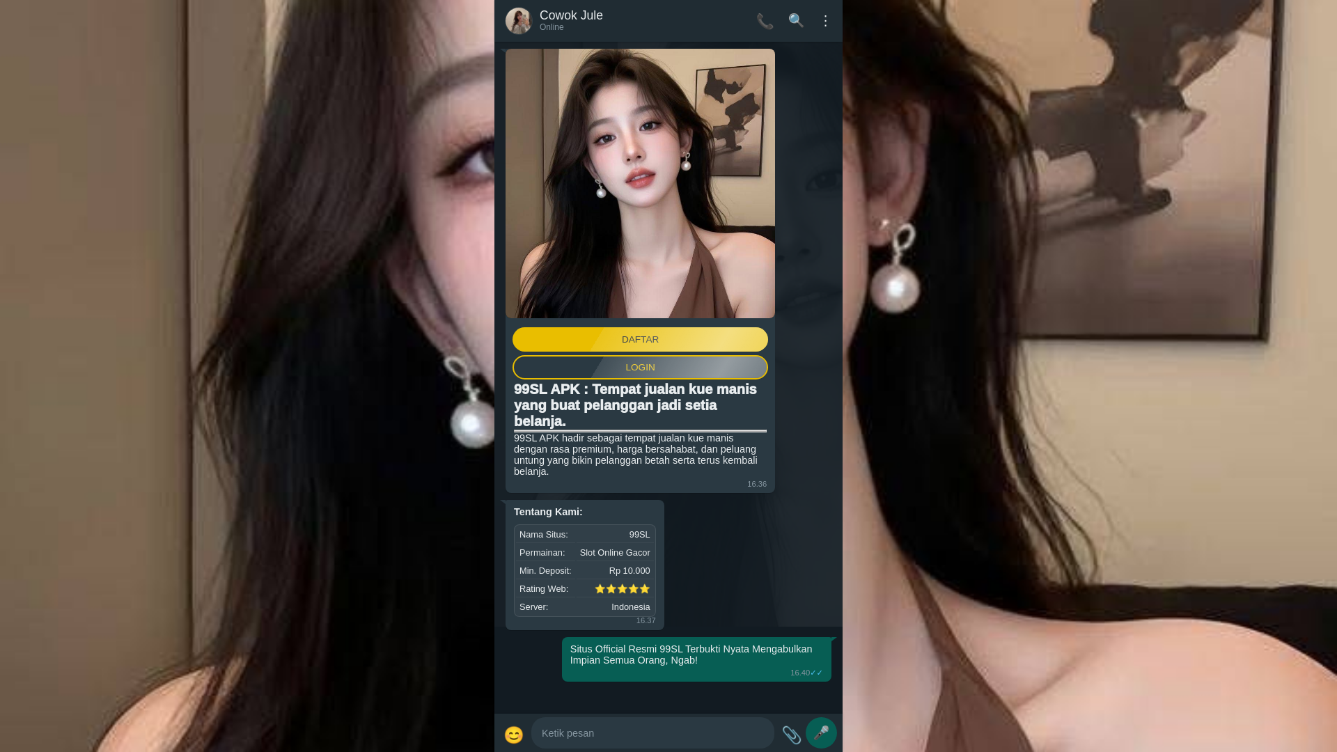 website screenshot of https://juleismine.pages.dev/