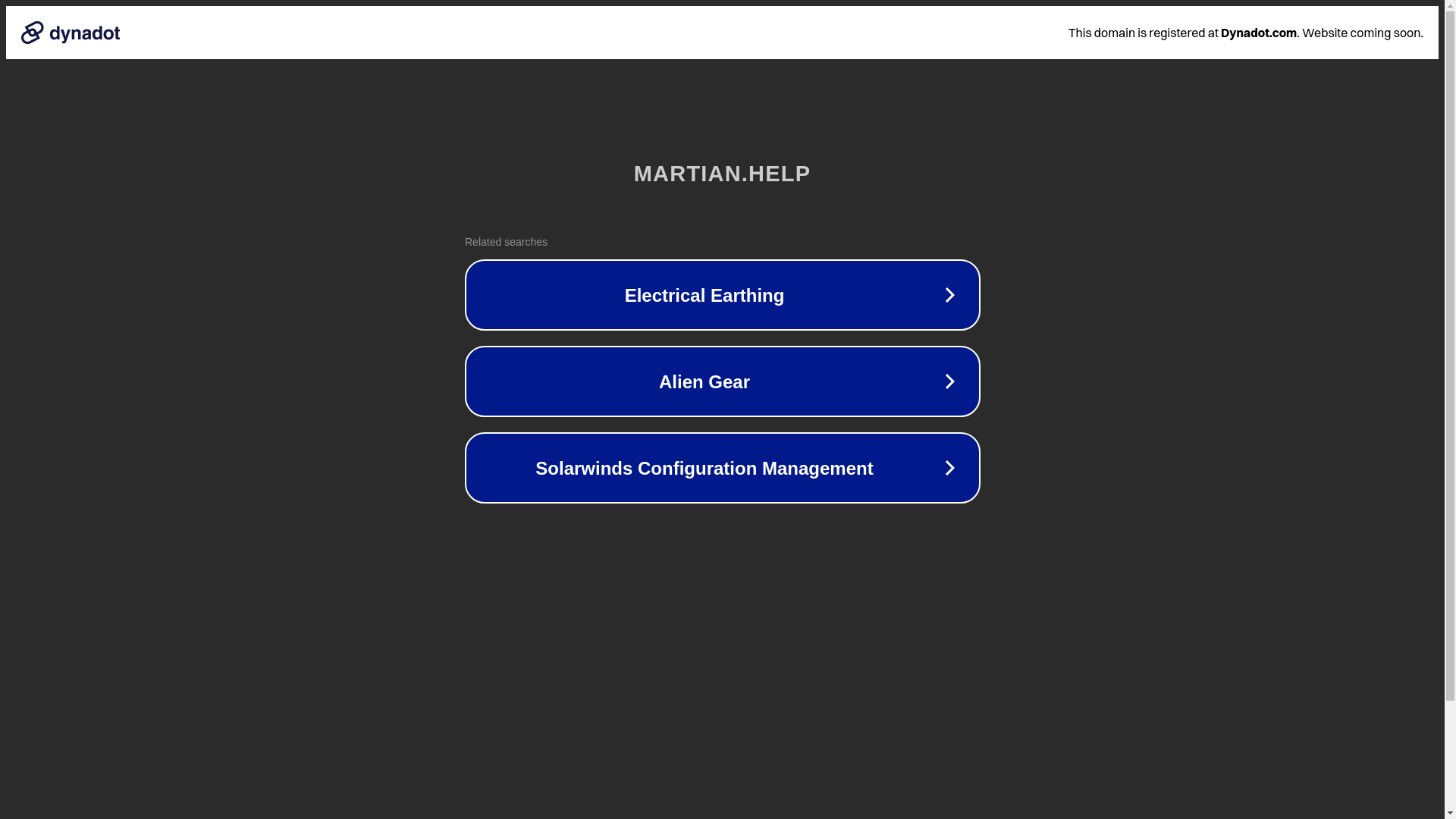 website screenshot of https://martian.help/