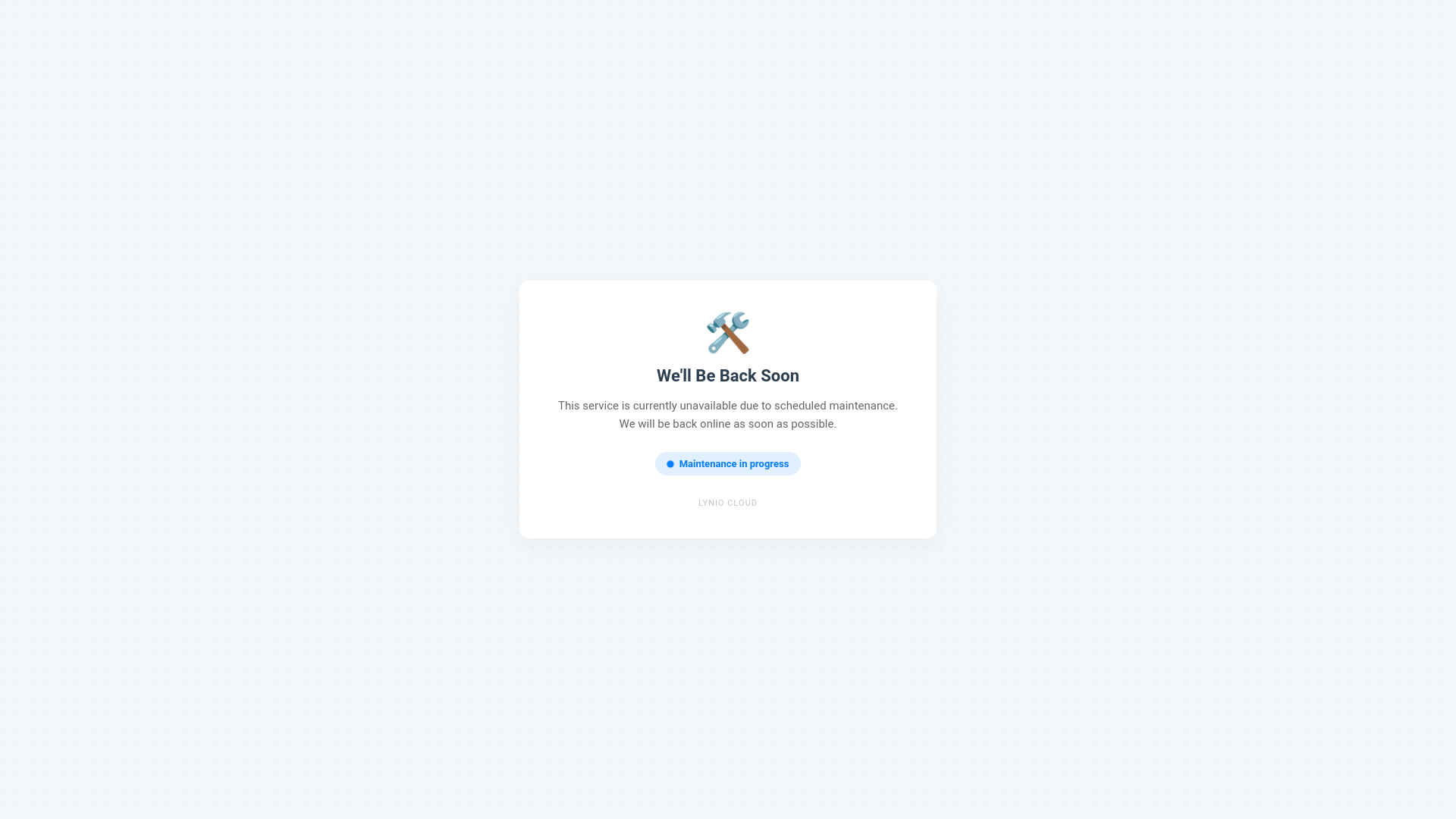 website screenshot of https://lynio.nl/