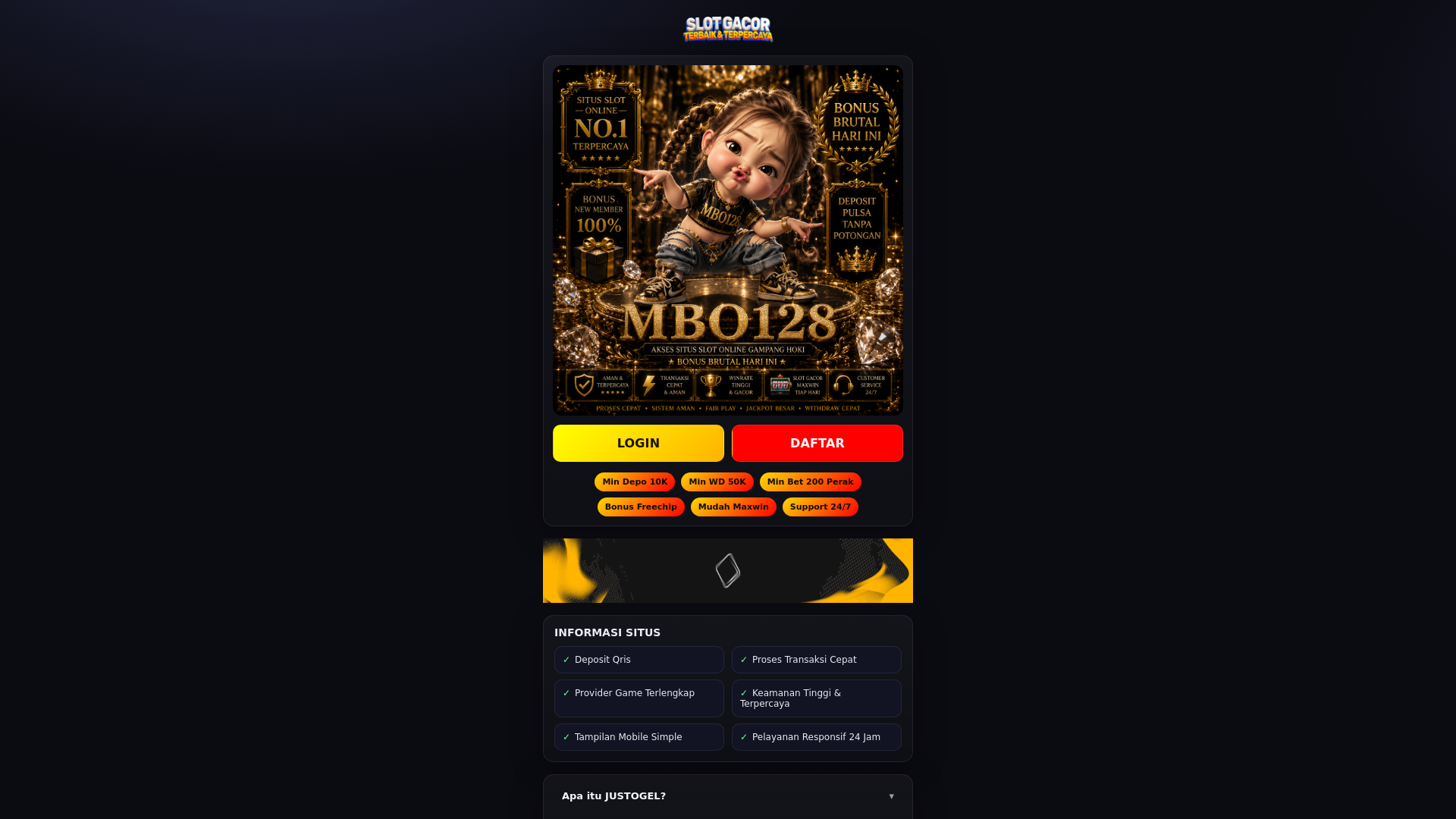 website screenshot of https://slot-gacor-tanpabatas.pages.dev/
