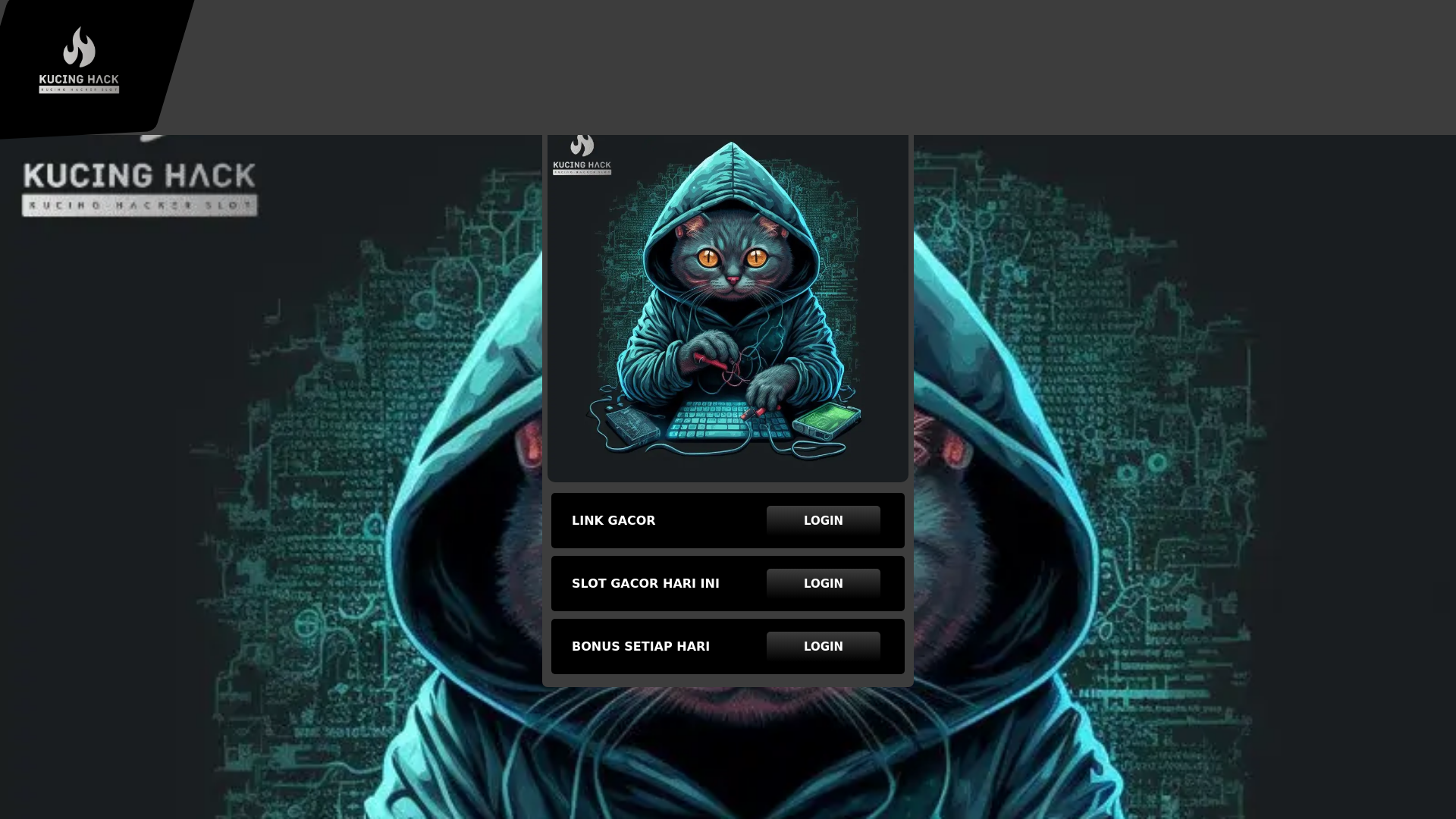 website screenshot of https://kucinghack-slot-gacor.pages.dev/