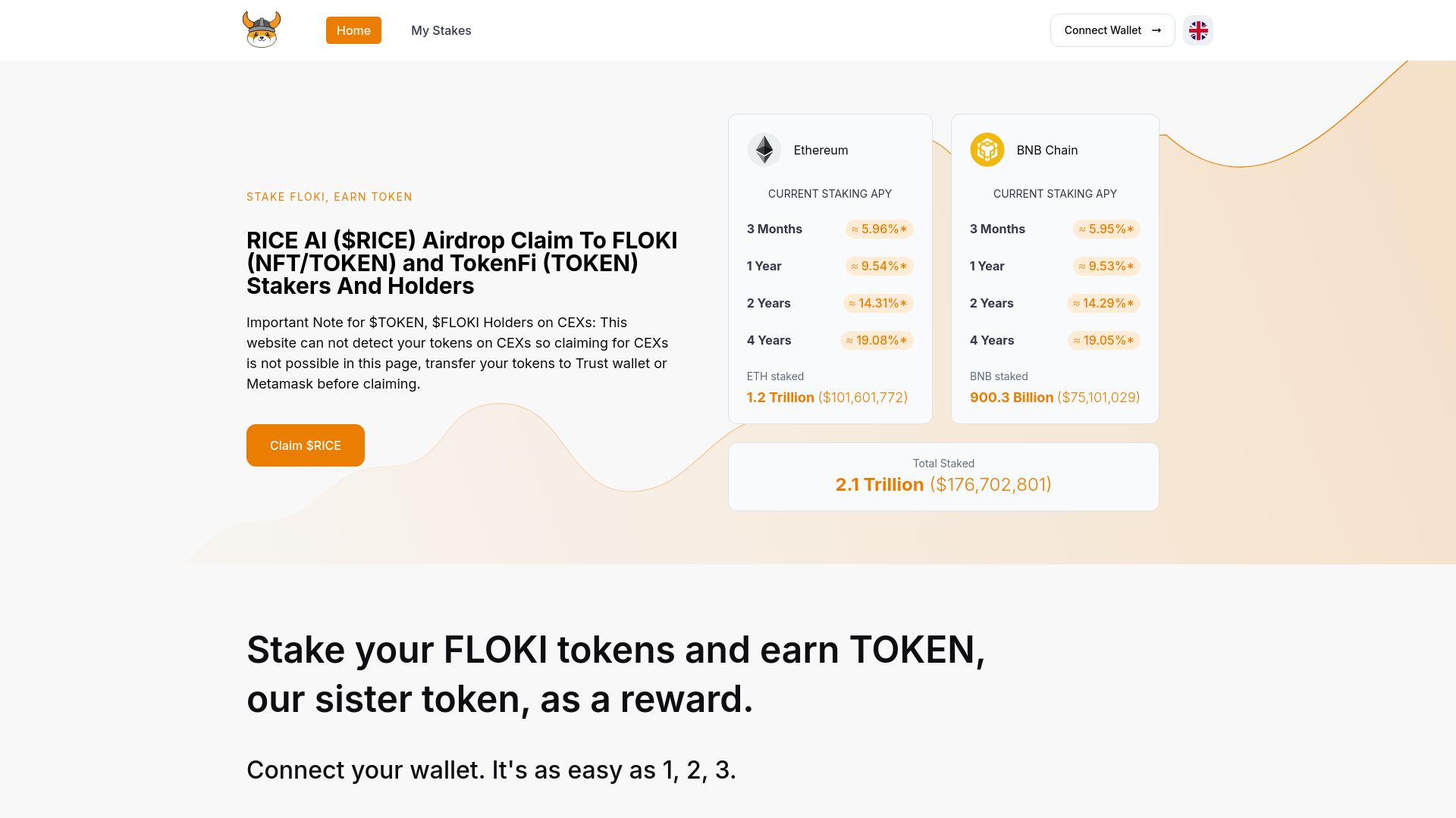 website screenshot of https://riceaiflokinu.live/