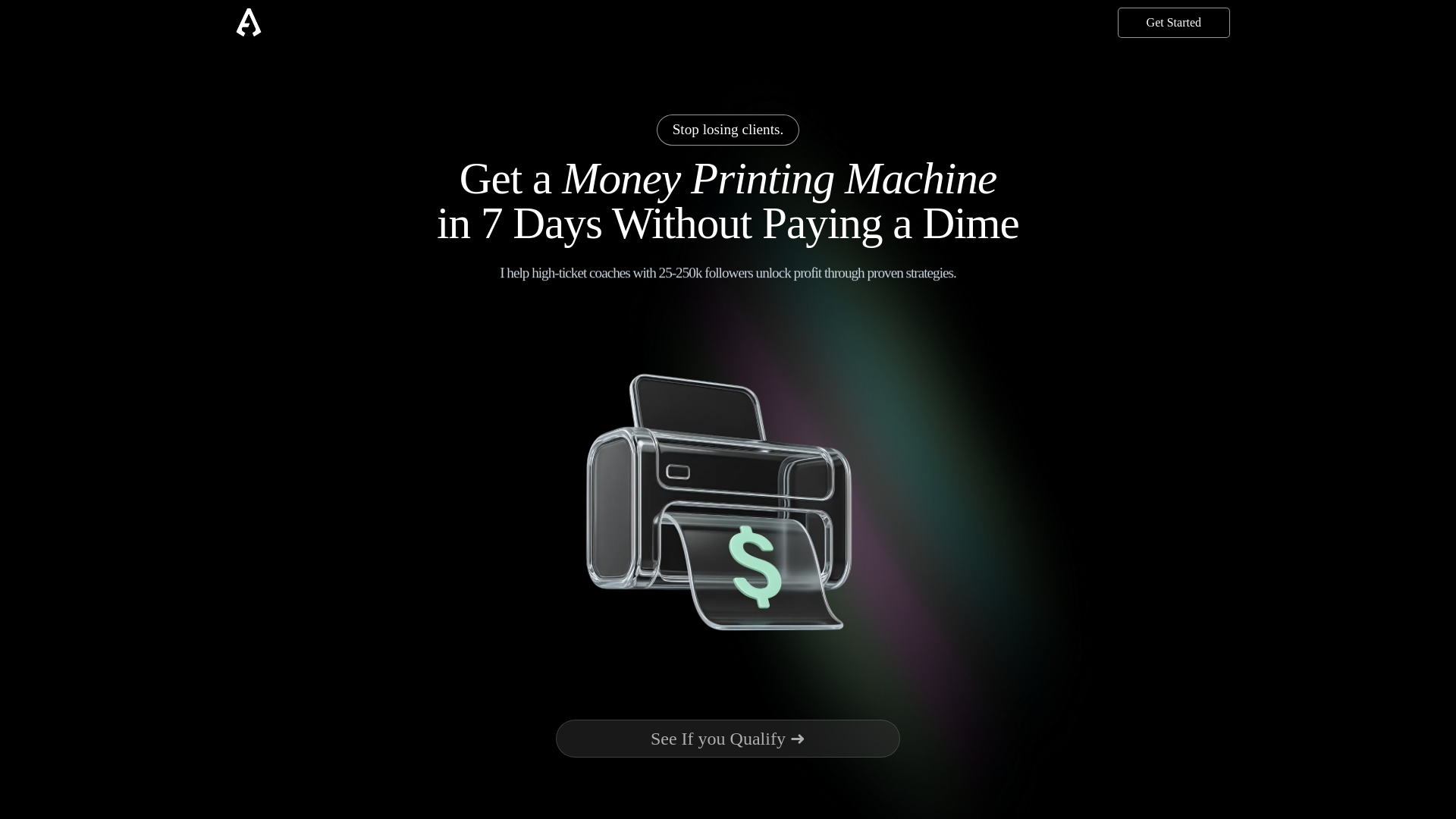 website screenshot of https://goaceopti.com/