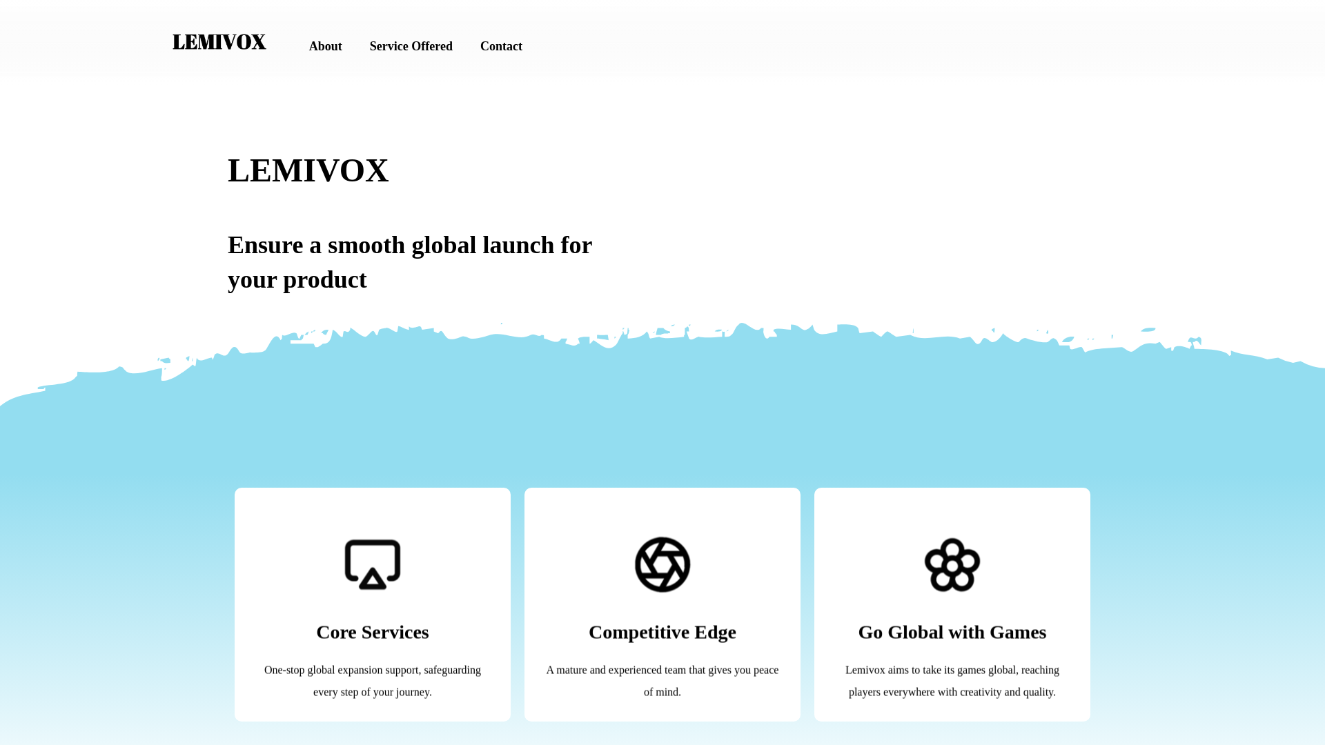 website screenshot of https://ajlinkspte.com