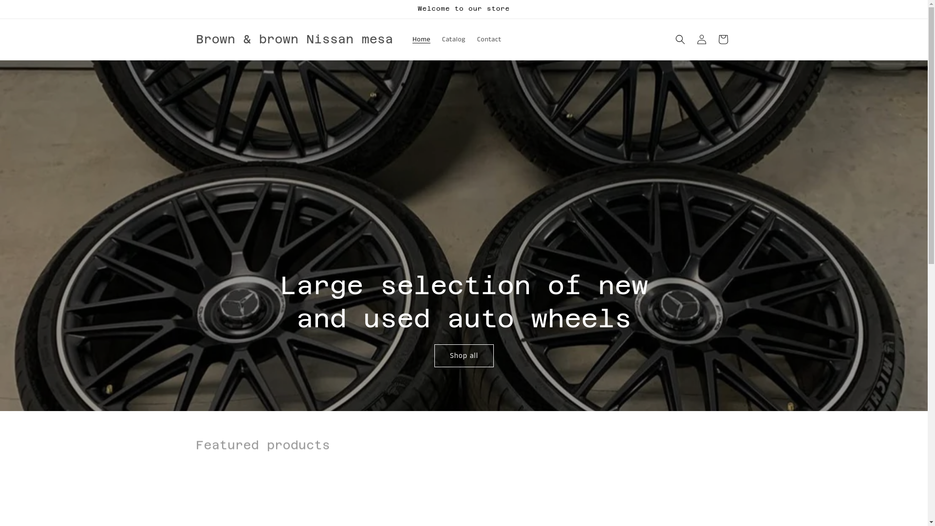 website screenshot of https://brownbrownnissanmesa.com/