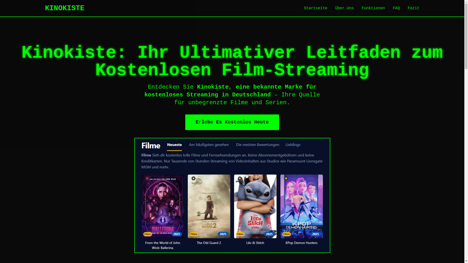 website screenshot of https://kinokiste-8iqw.pages.dev/