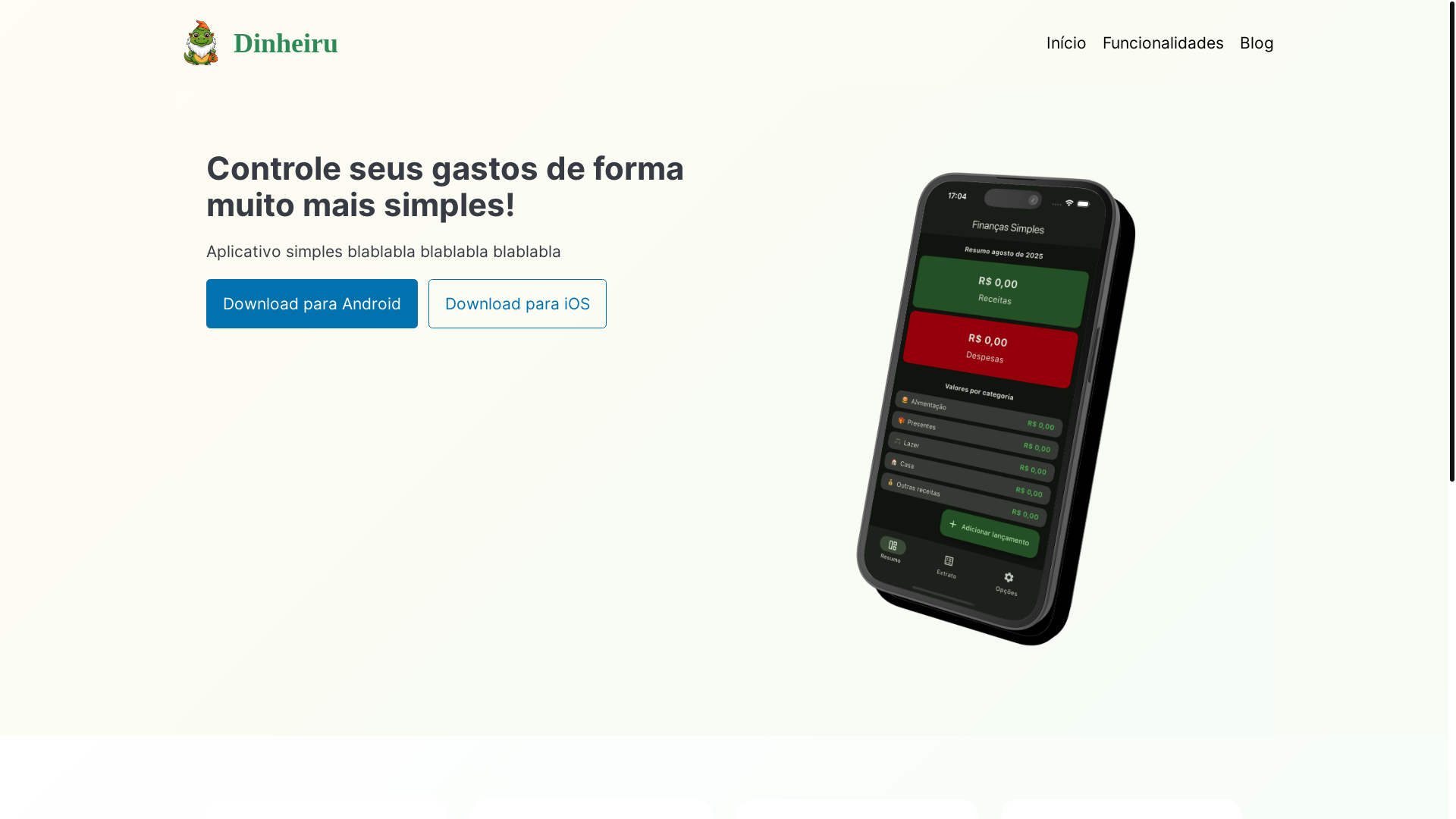 website screenshot of https://dinheiro-site.pages.dev/