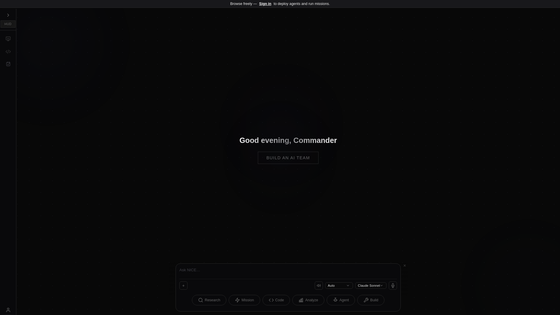 website screenshot of https://nicespaceship-ai.pages.dev/