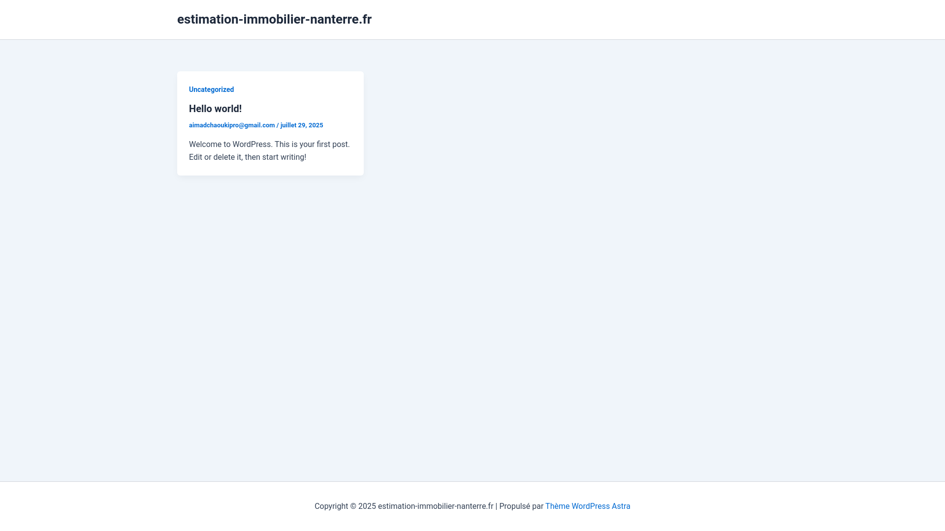 website screenshot of https://estimation-immobilier-nanterre.fr/