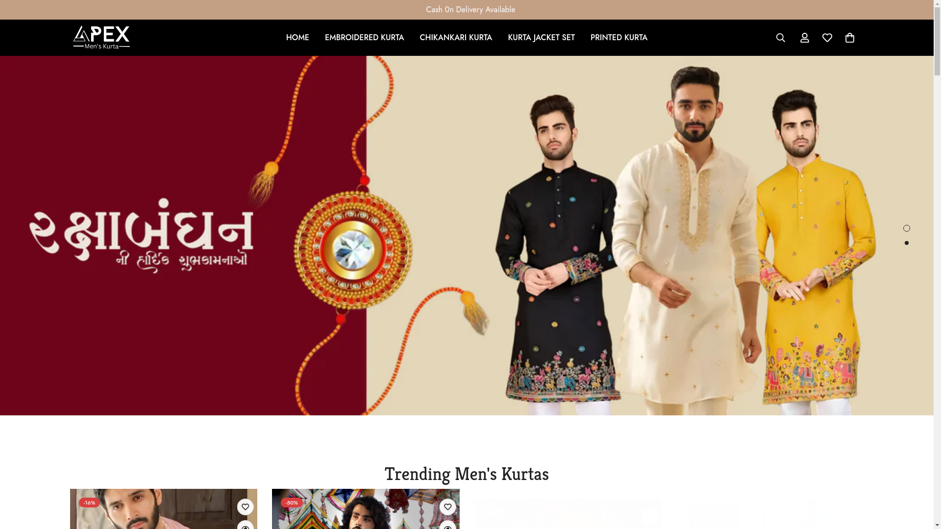 website screenshot of https://vastrakurta.com/
