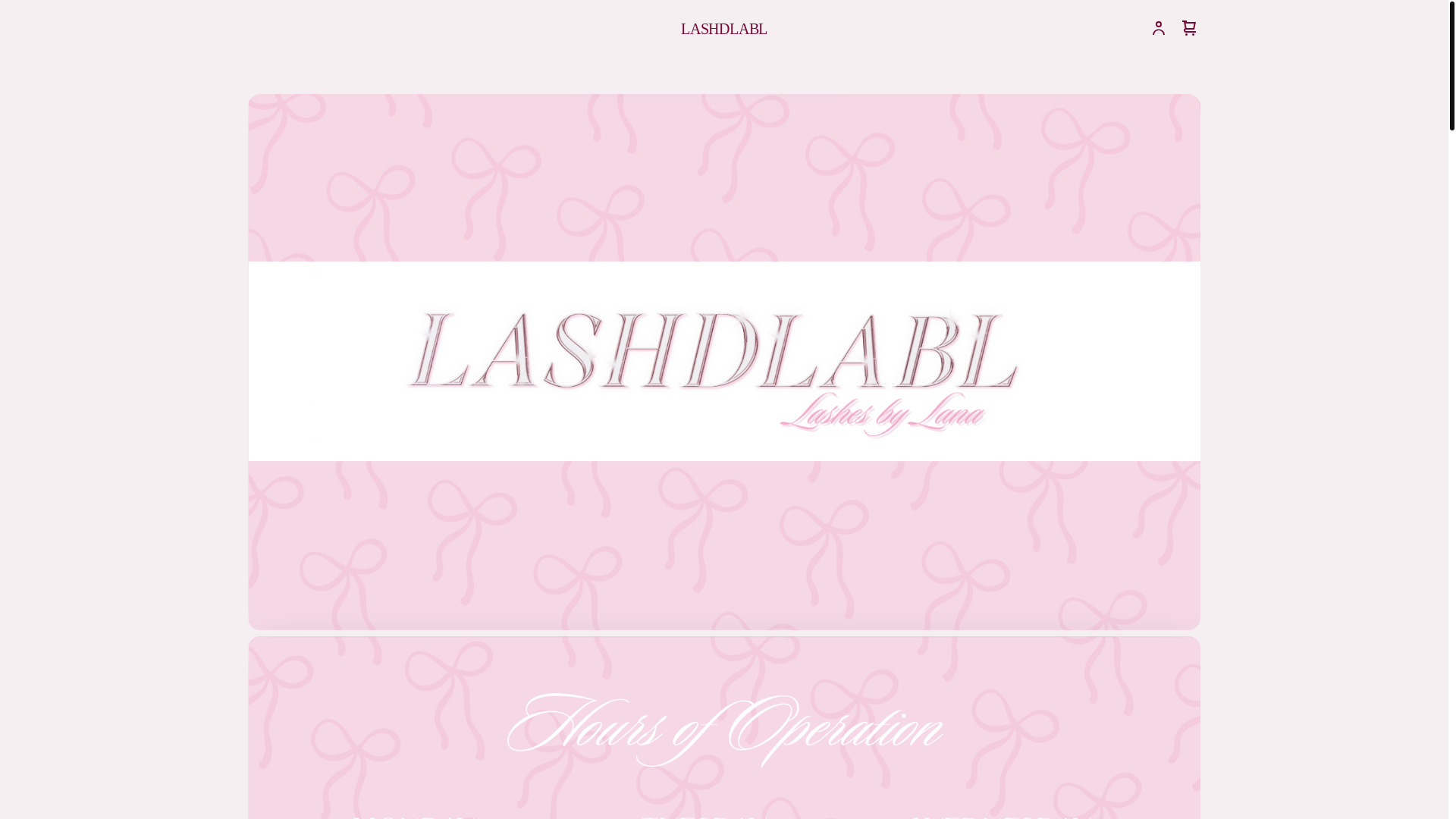 website screenshot of https://lashdlabl.com/