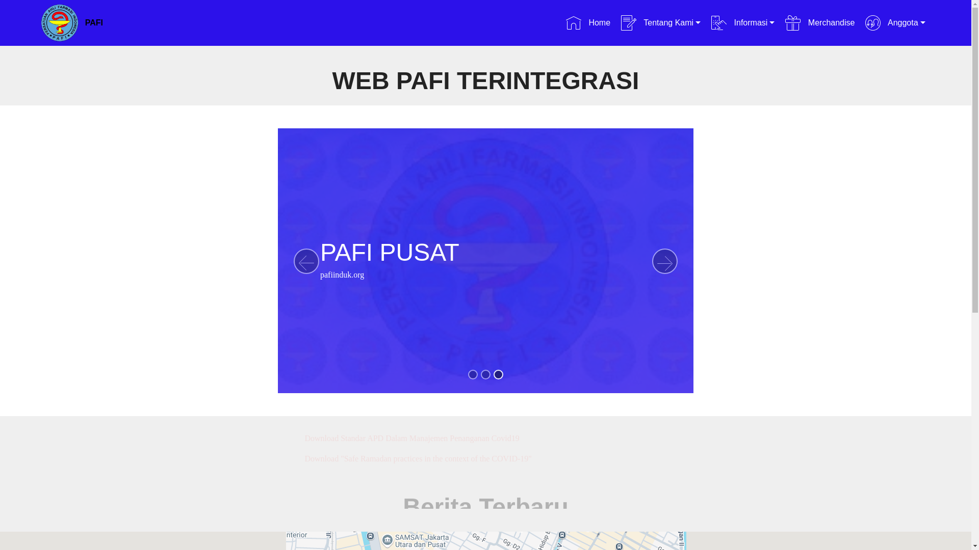 website screenshot of https://pafi-pademangan-org.pages.dev/