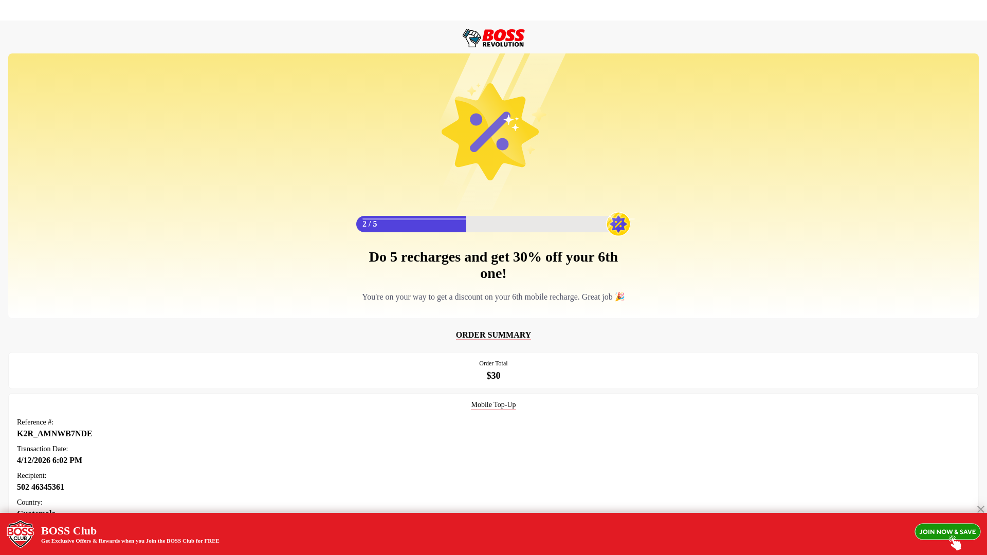 website screenshot of https://receipt.bossrevolution.com/BldWpQR1N4