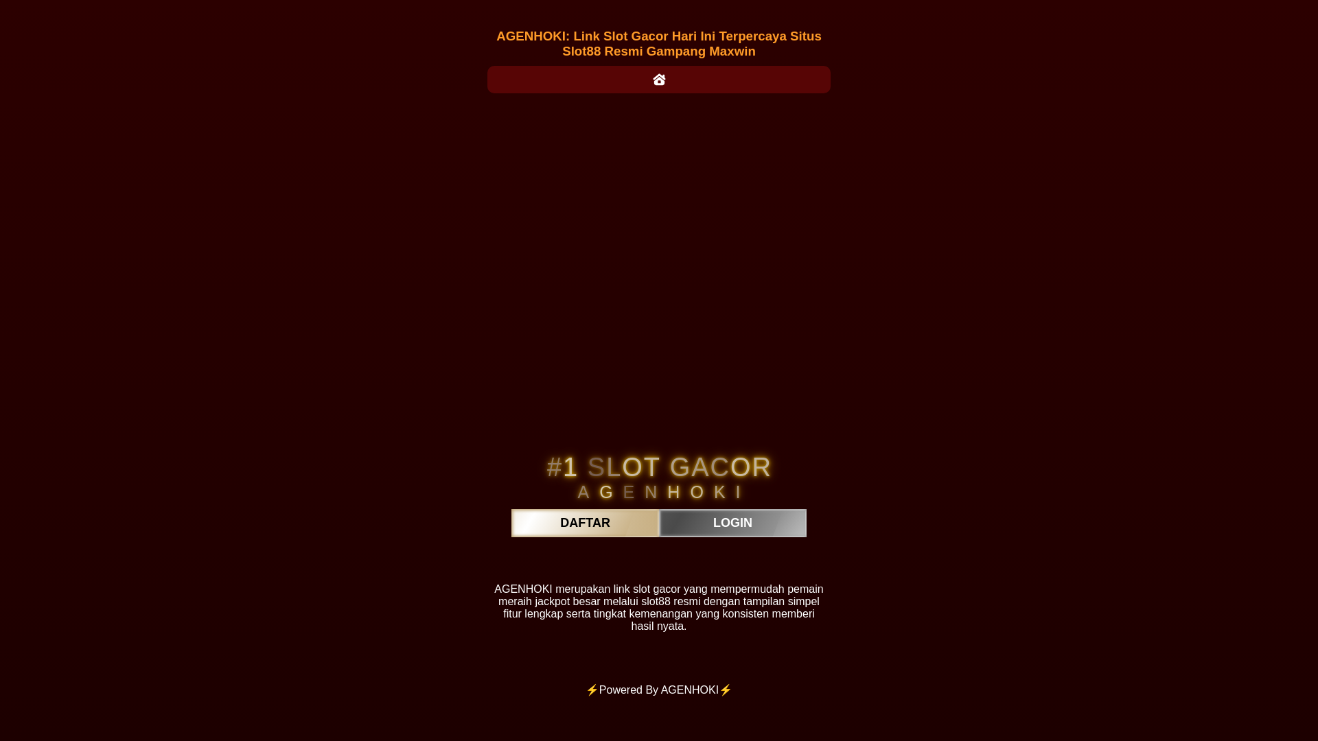 website screenshot of https://agenhoki-cedial.pages.dev/