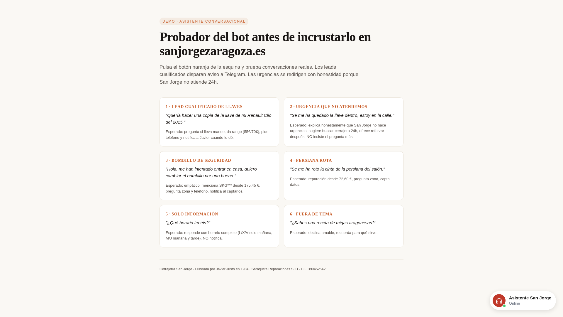 website screenshot of https://bot-sanjorge.pages.dev/