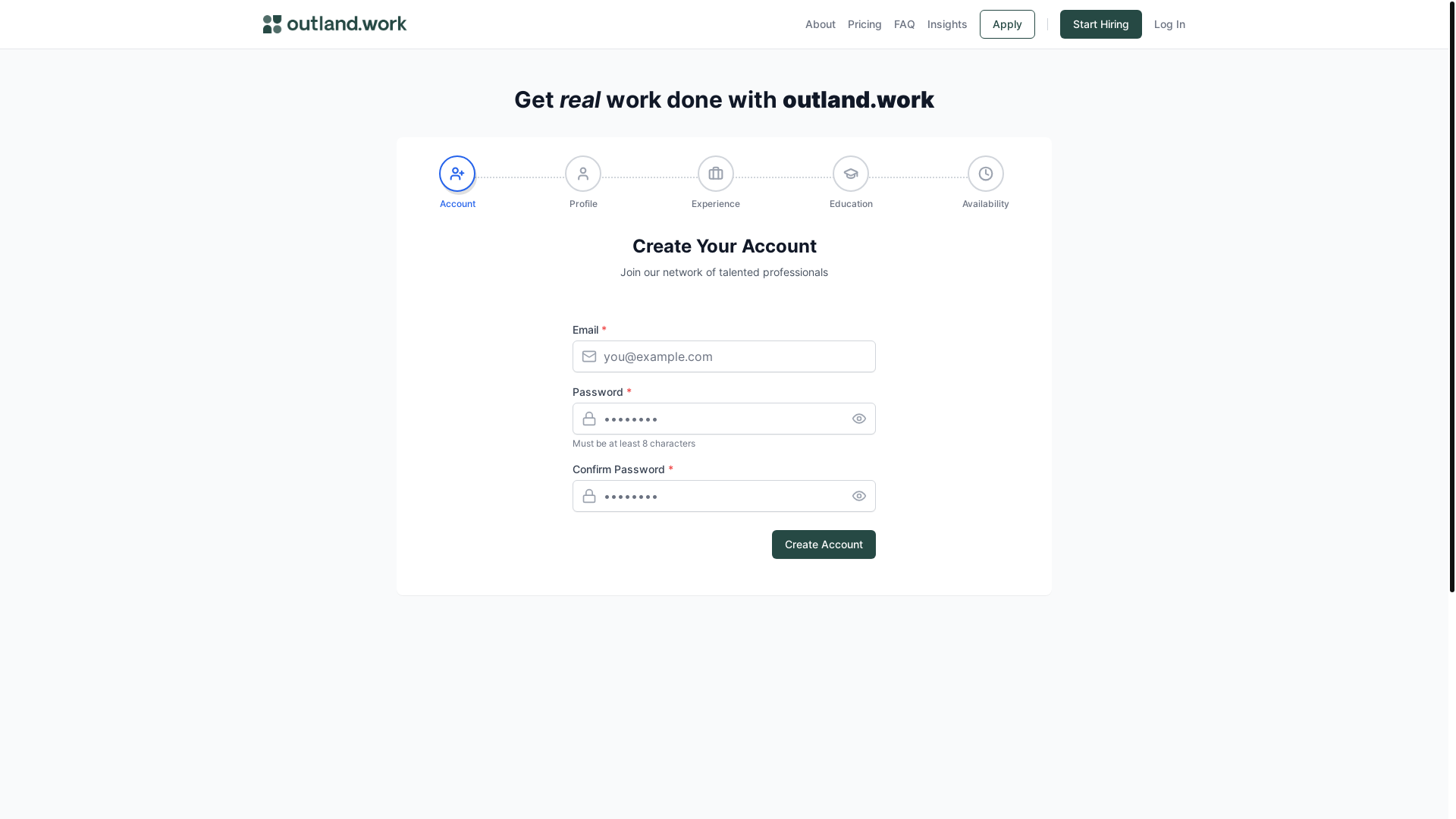website screenshot of https://outlander-onboarding-outland-work.pages.dev/