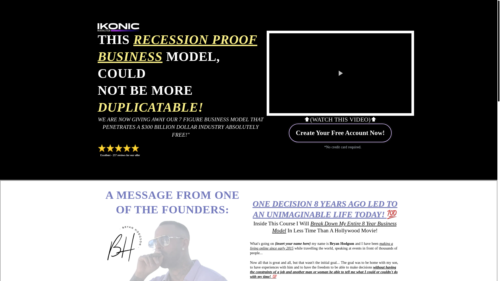 website screenshot of https://ikonickimberly.com/
