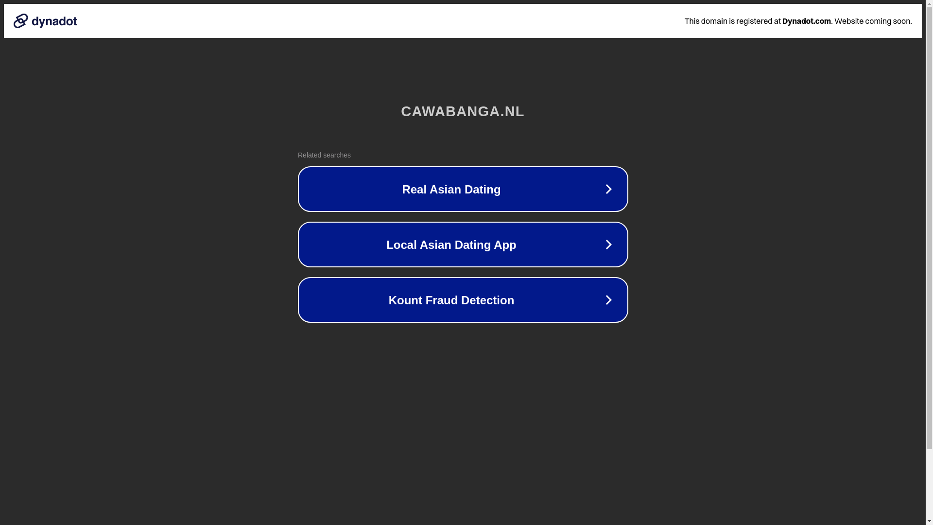website screenshot of https://cawabanga.nl/