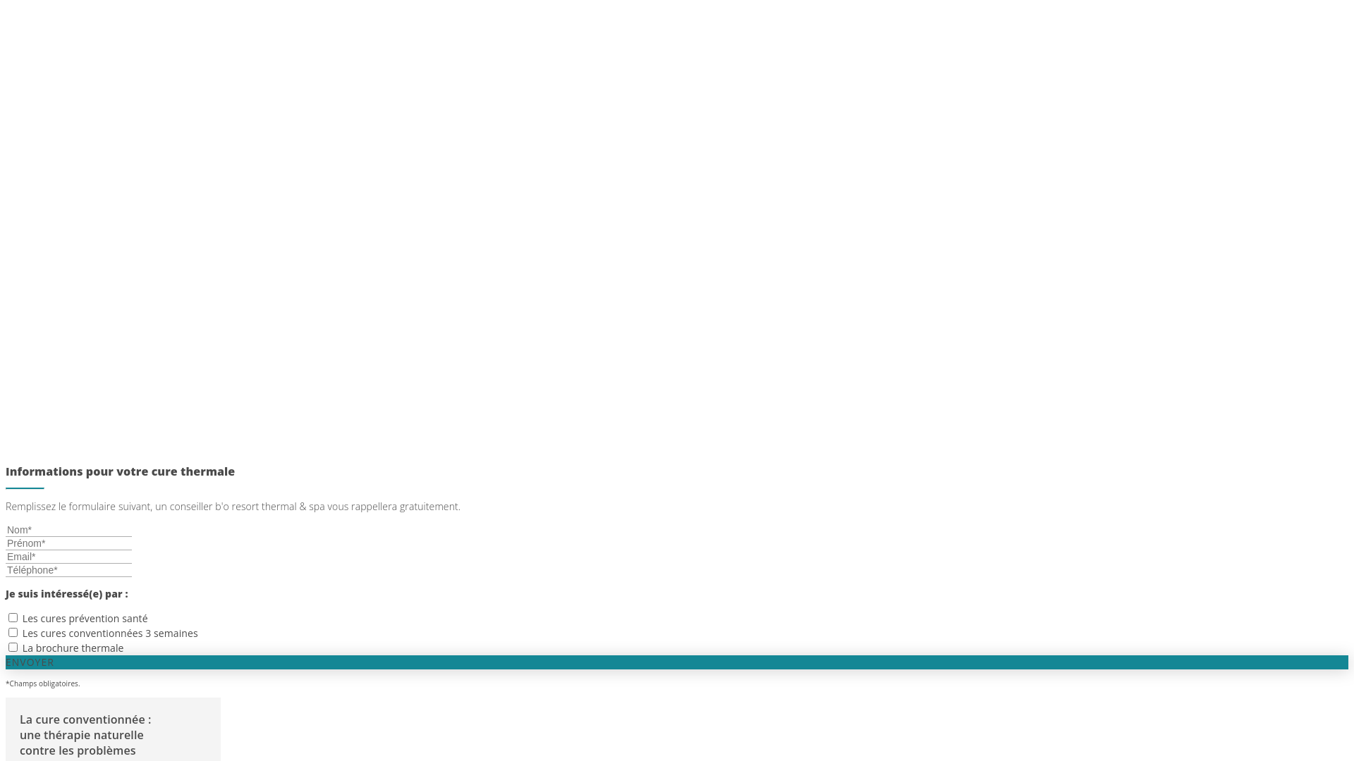 website screenshot of https://reservation-bo-resort.fr