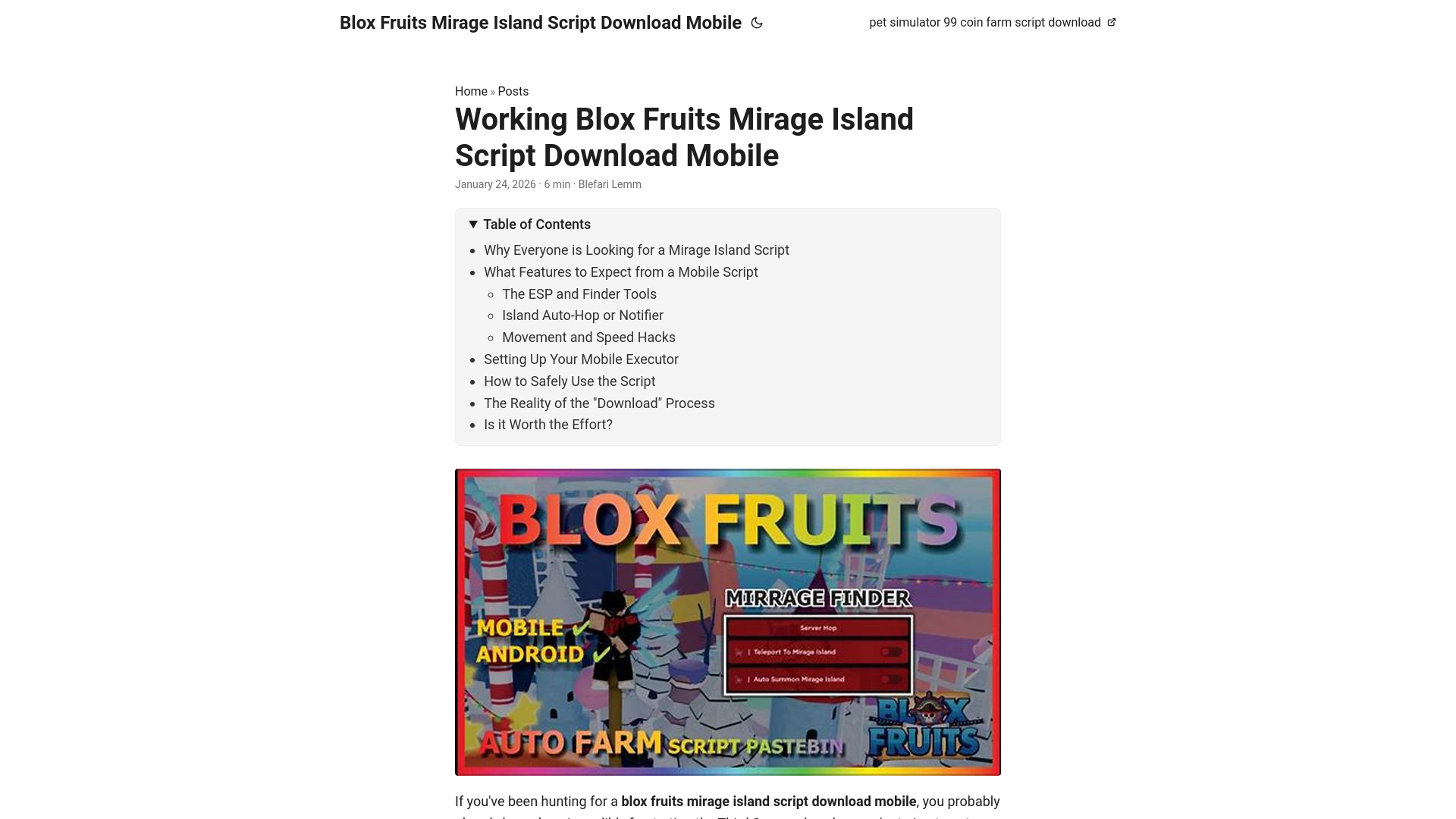 website screenshot of https://blox-fruits-mirage-island-script-download-mobile.pages.dev/