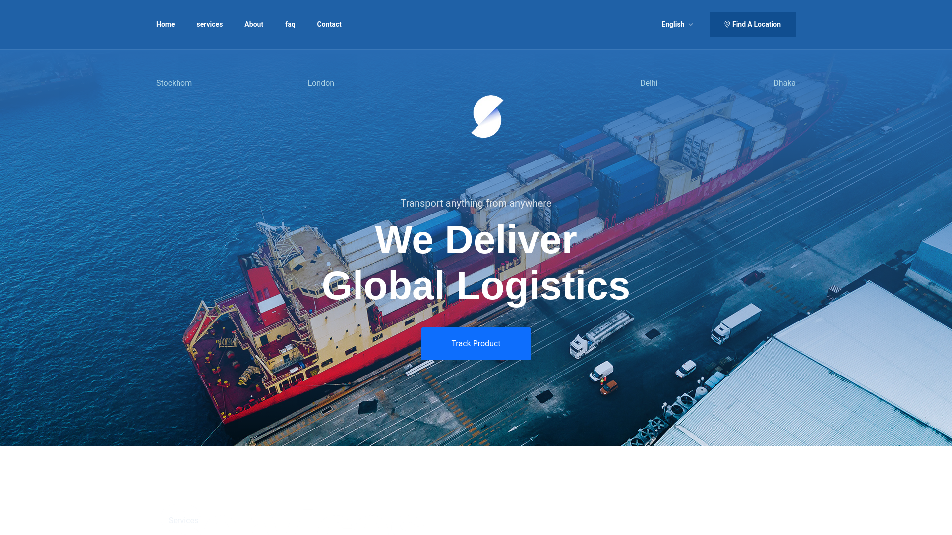 website screenshot of https://surestlogistic.site