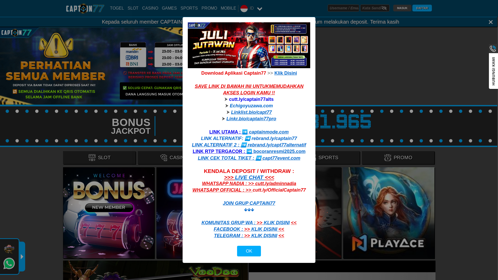 website screenshot of https://captdominant.com/