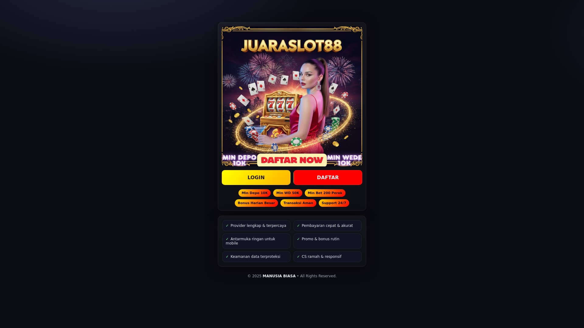 website screenshot of https://situs-juaraslot88.pages.dev/