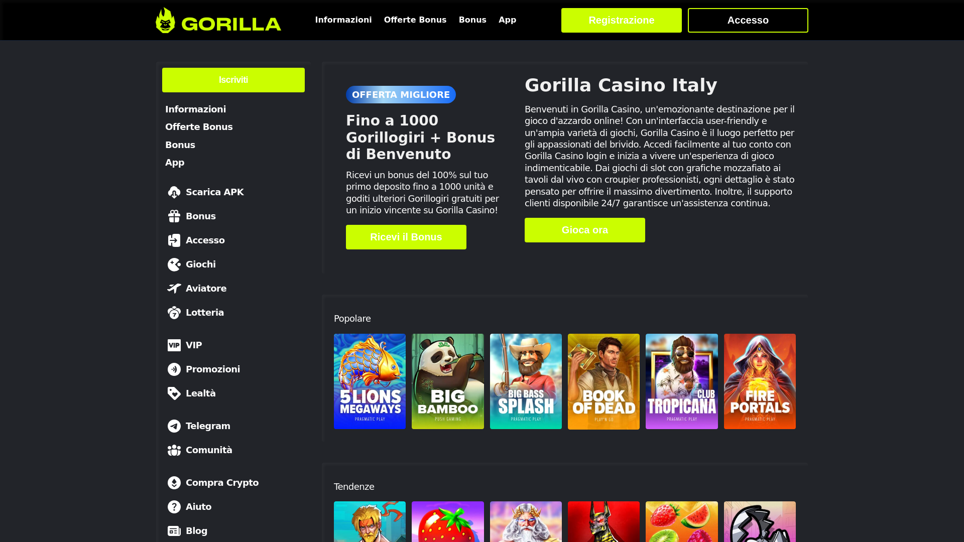 website screenshot of https://gorillacasinoitaly-com.pages.dev/