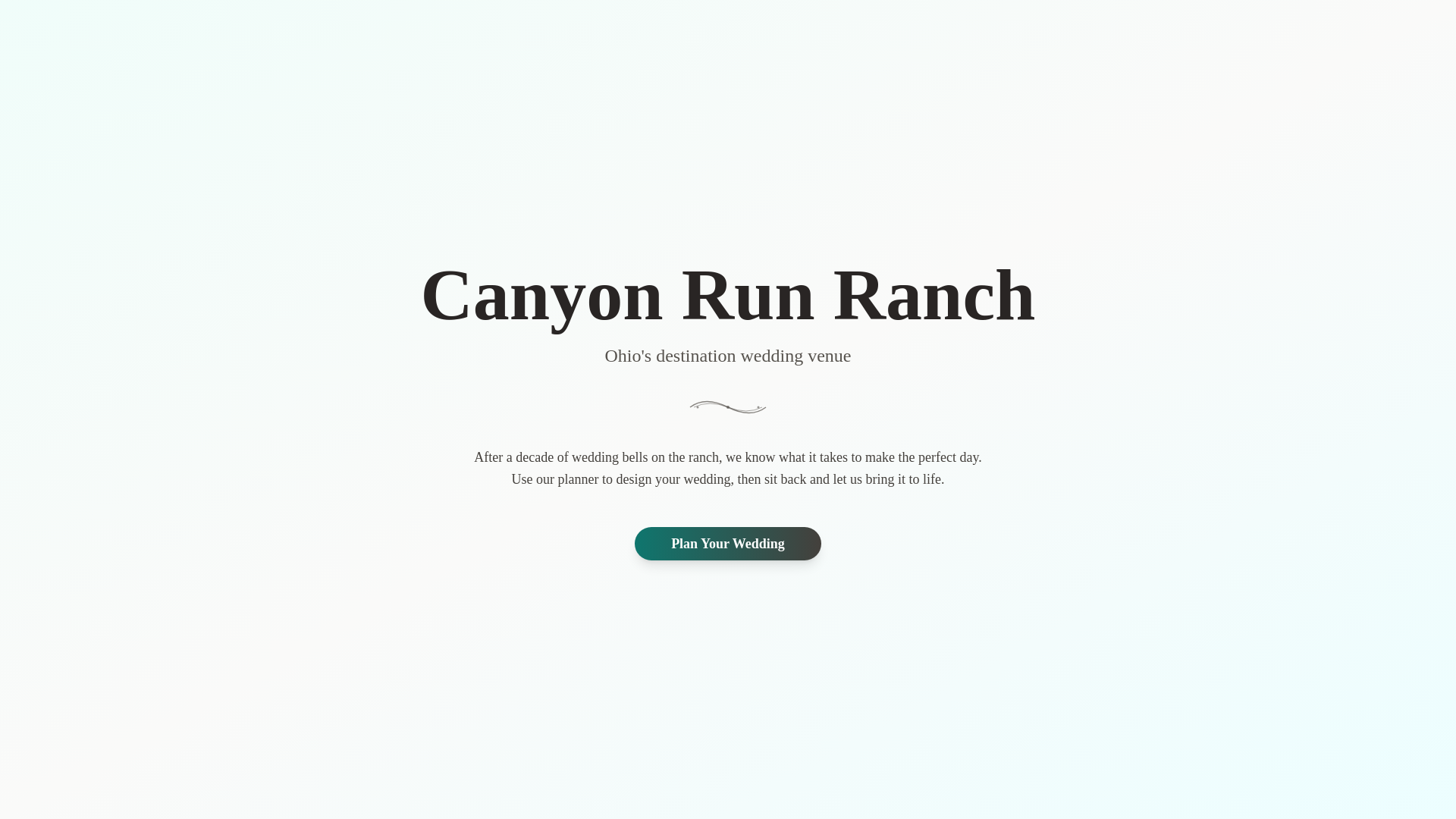 website screenshot of https://ohiobarnweddings.ai/