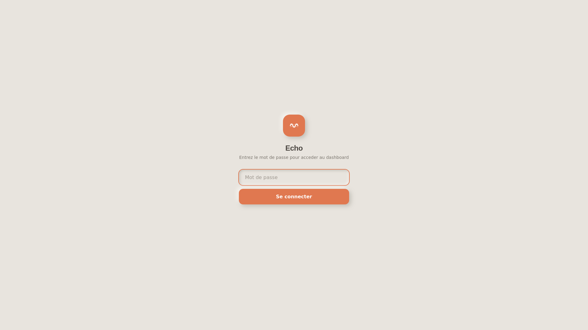 website screenshot of https://echo-tm.com