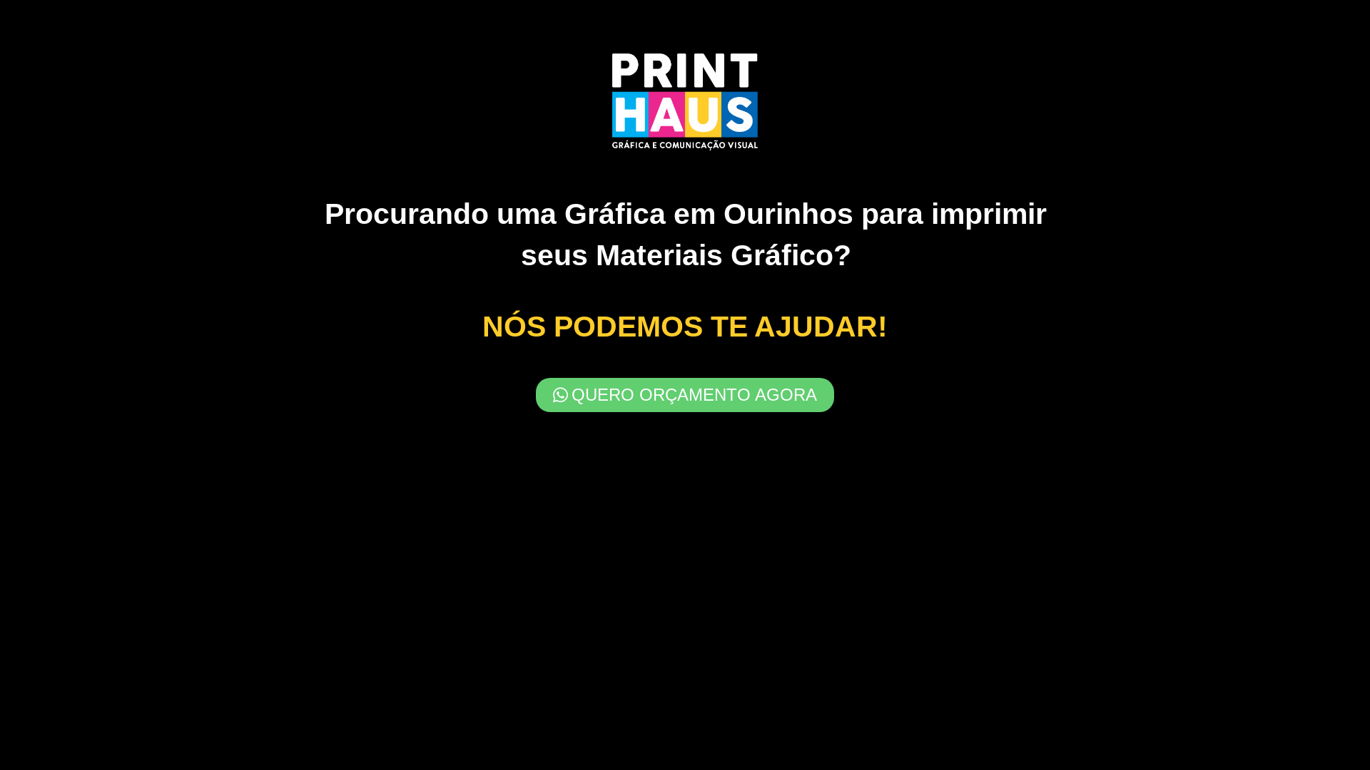 website screenshot of https://graficaprinthaus.com.br/