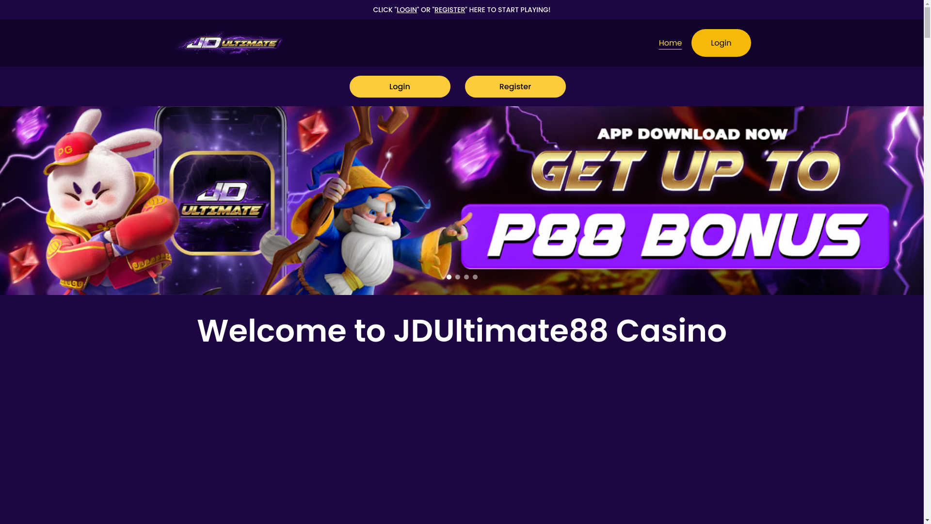 website screenshot of https://jdultimate88.co/