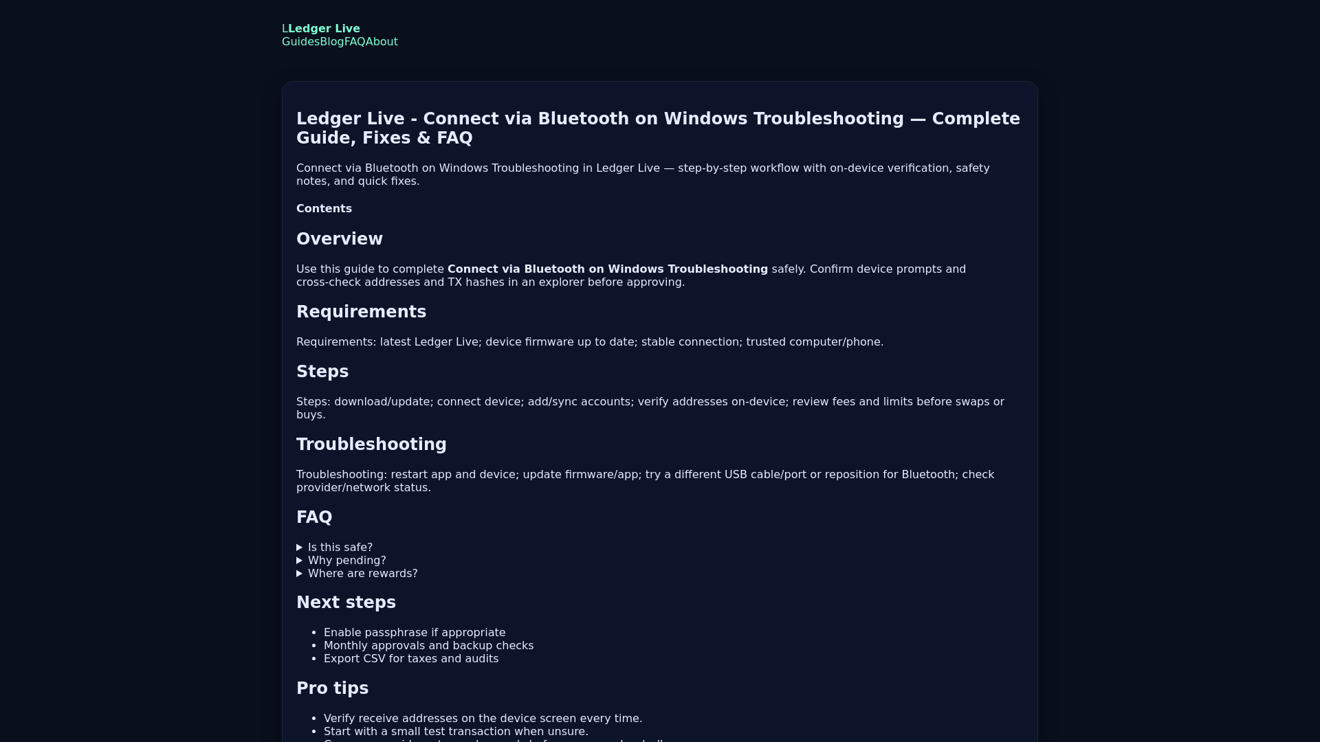 website screenshot of https://op-ledger.com/blog/download-ledger-live-b1e00322.php