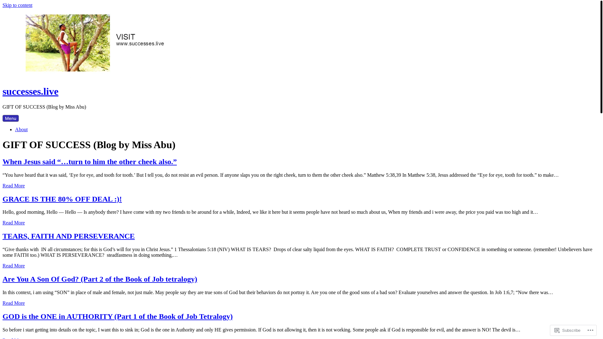 website screenshot of https://najauwrites.com/