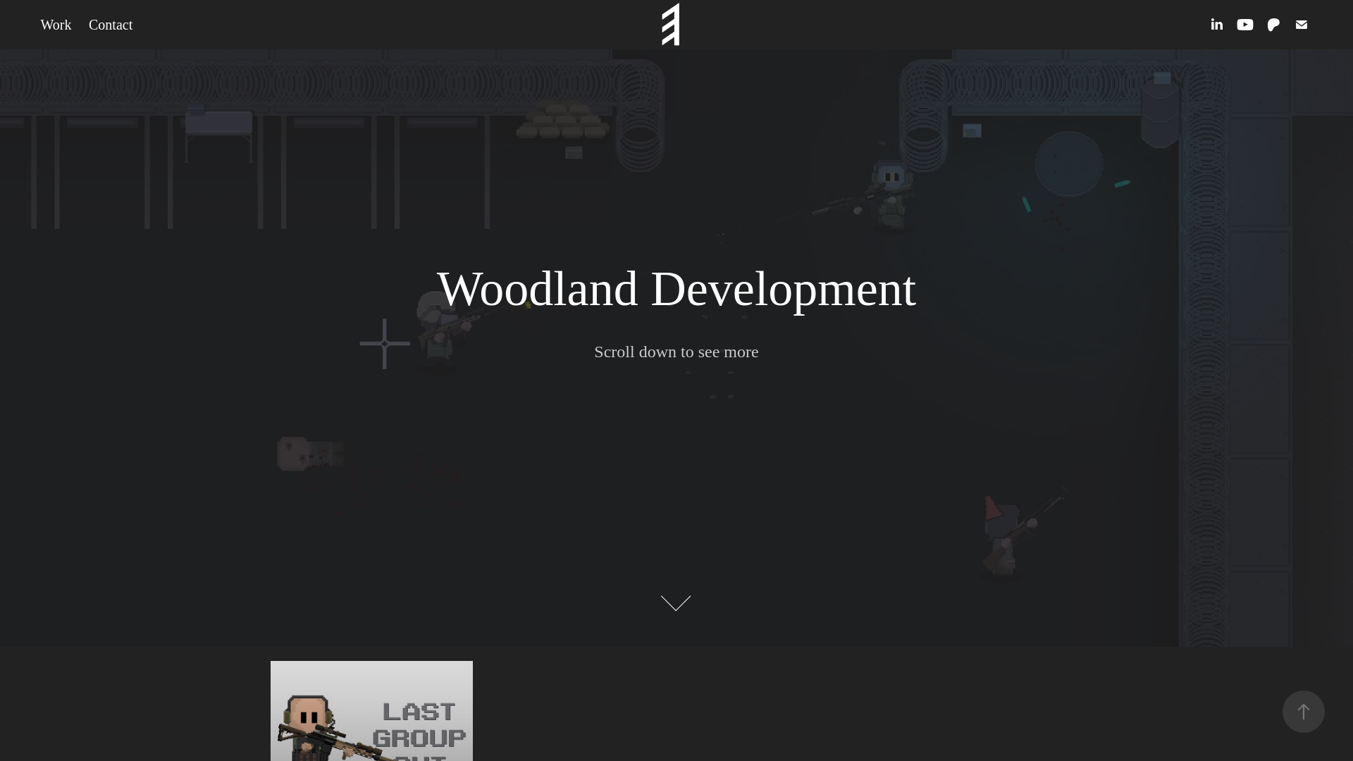 website screenshot of https://woodlanddevelopment.co