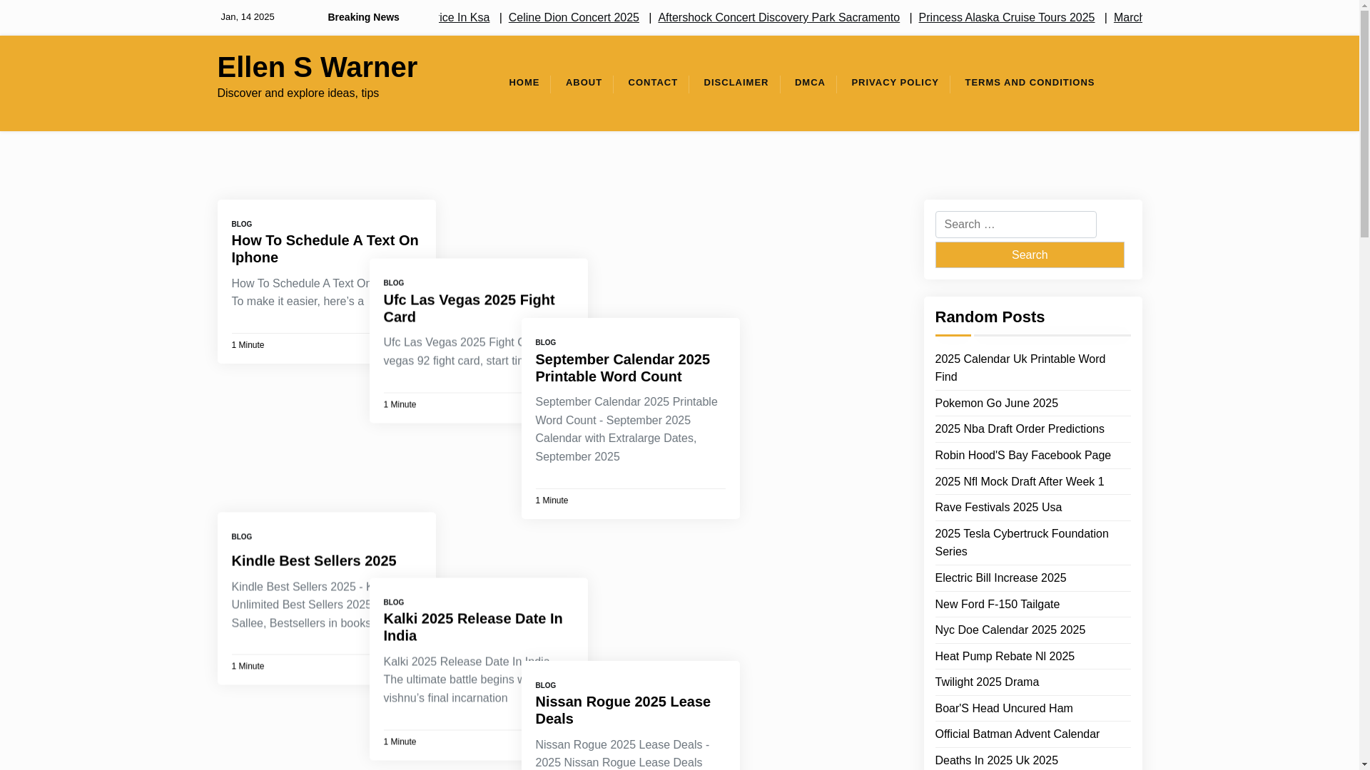 website screenshot of https://ellenswarnert.pages.dev/