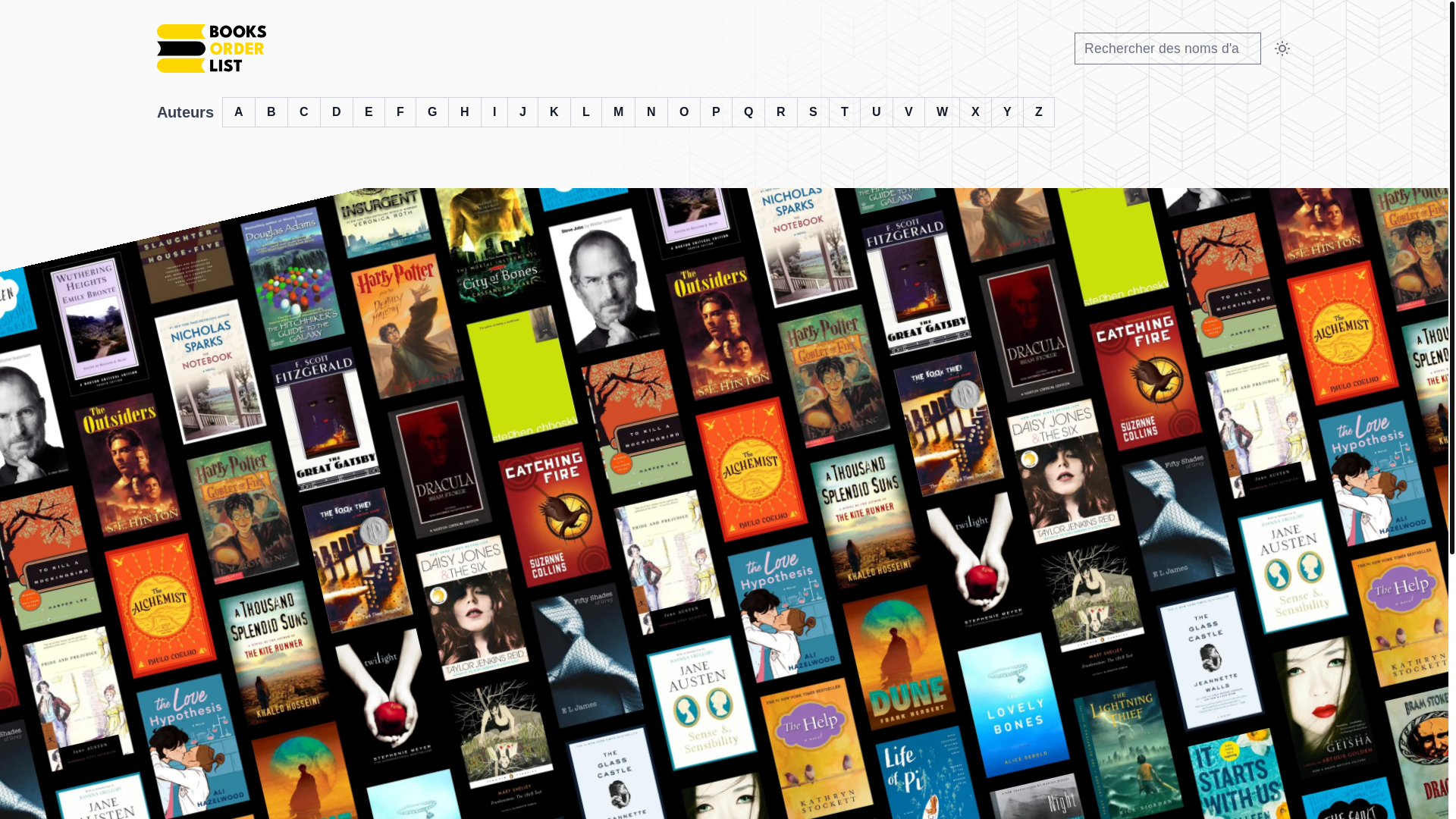 website screenshot of https://fr-booksorderlist-com.pages.dev/
