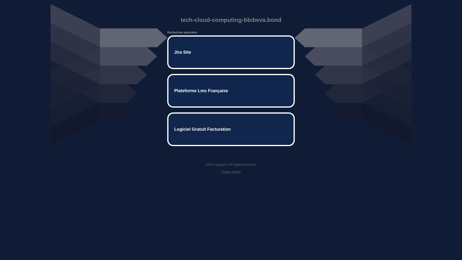 website screenshot of https://tech-cloud-computing-bbdwva.bond/