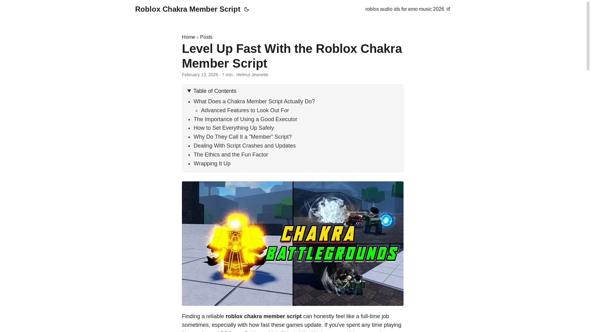 website screenshot of https://roblox-chakra-member-script.pages.dev/