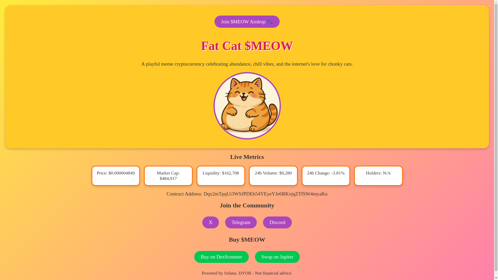 website screenshot of https://fatcatmeow-site.pages.dev/