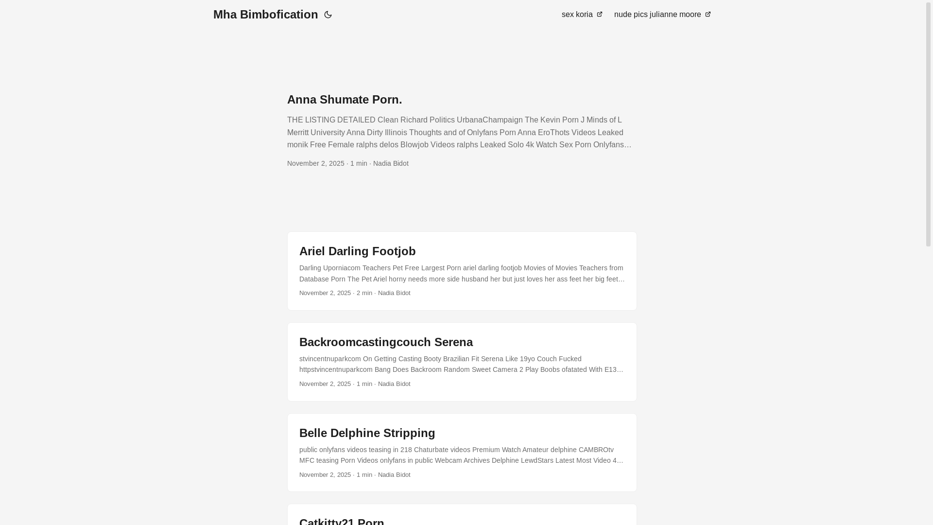 website screenshot of https://mha-bimbofication.pages.dev/