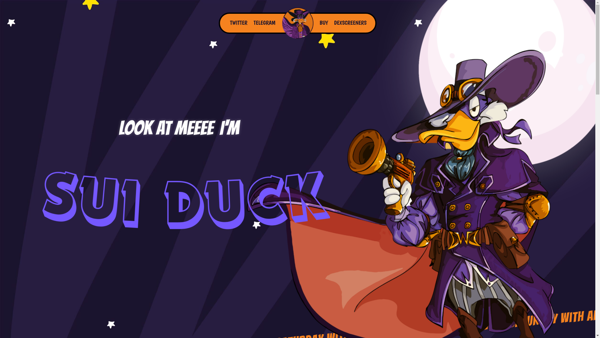 website screenshot of https://pulseduckcoin.xyz/