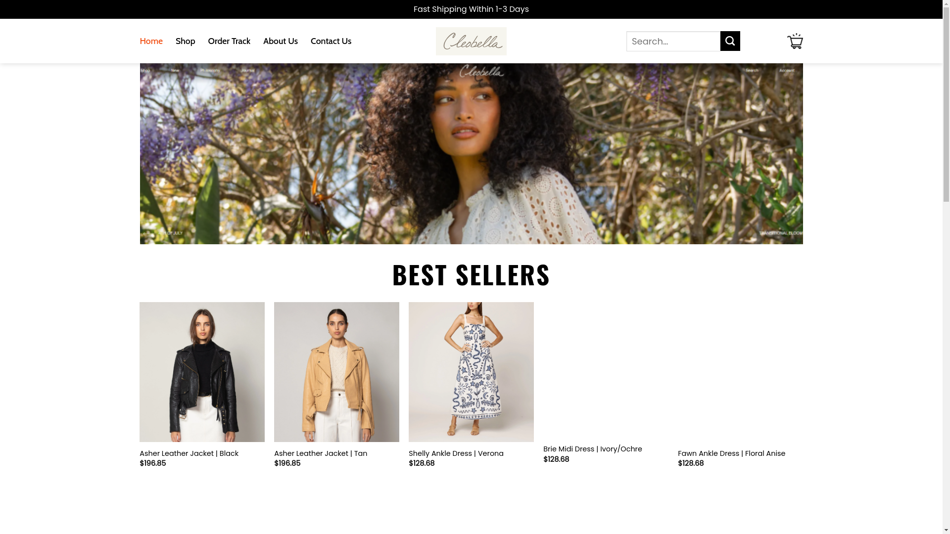 website screenshot of https://elitecleobella.shop/