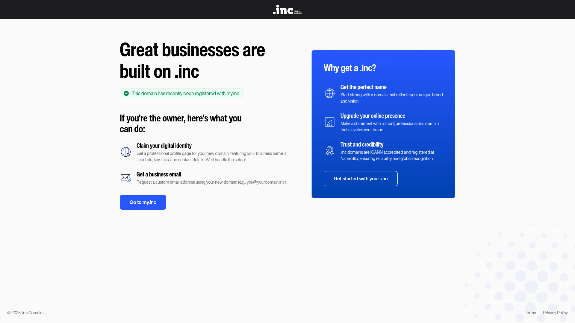 website screenshot of https://humanagency.inc/