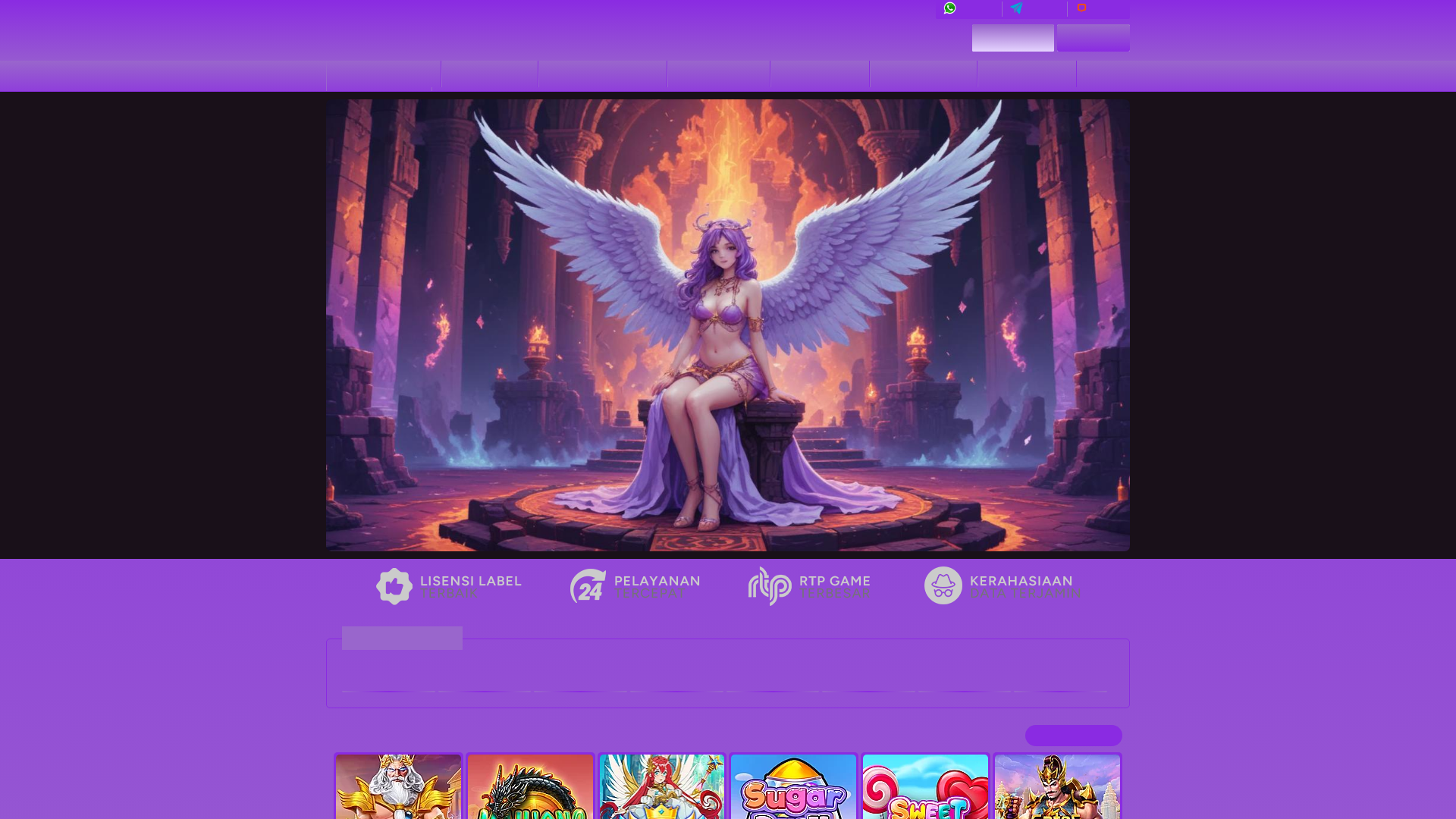 website screenshot of https://ikan168bet.com/