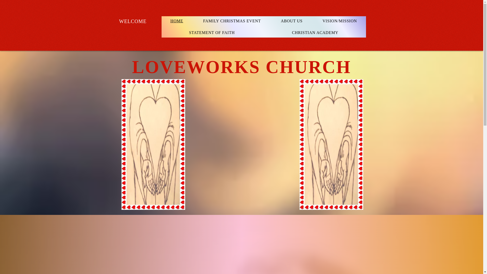 website screenshot of https://loveworkschurch.org/