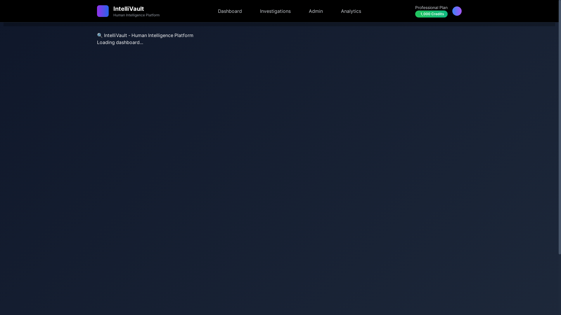 website screenshot of https://intellivault.pages.dev/